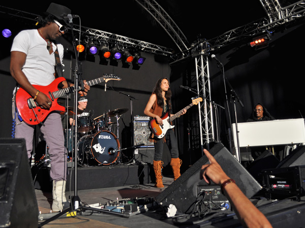 Montreux Jazz Festival 2011: Ladell McLin (blues from Chicago), July 2, Music in the Park, Parc Vernex.