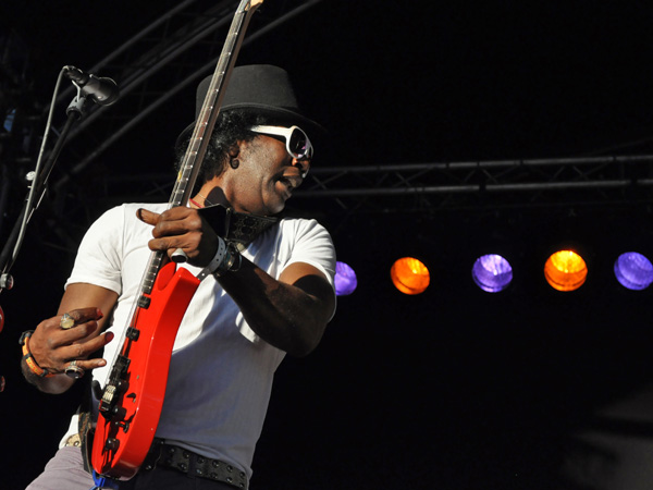 Montreux Jazz Festival 2011: Ladell McLin (blues from Chicago), July 2, Music in the Park, Parc Vernex.