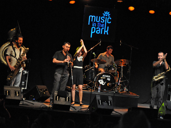 Montreux Jazz Festival 2011: Kolektifistanbul (world music from Turkey), July 12, Music in the Park (Parc Vernex).