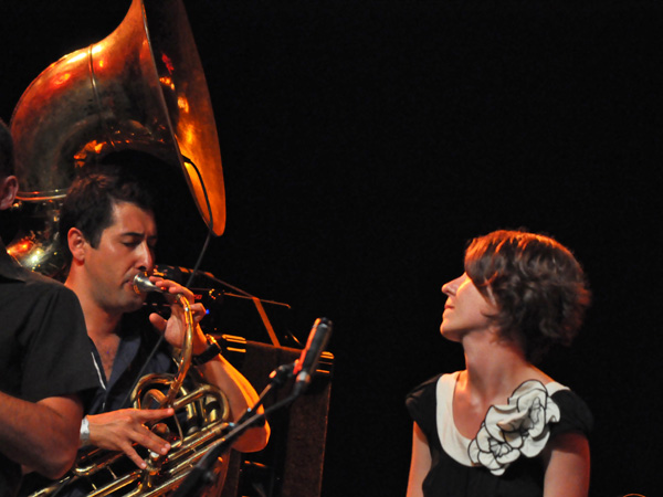 Montreux Jazz Festival 2011: Kolektifistanbul (world music from Turkey), July 12, Music in the Park (Parc Vernex).