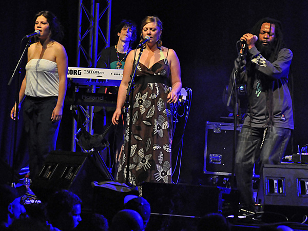 Montreux Jazz Festival 2011: Errol Organs (reggae from Jamaica), July 15, Music in the Park (Parc Vernex).