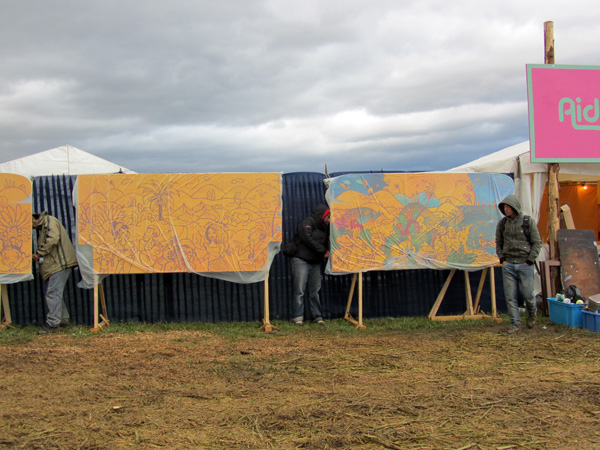 Paléo Festival 2011, Nyon: Ambiances étranges et insolites...