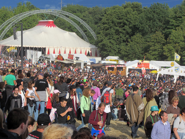 Paléo Festival 2011, Nyon: Ambiances festives...