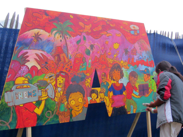 Paléo Festival 2011, Nyon: Ambiances créatives...