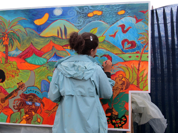 Paléo Festival 2011, Nyon: Ambiances créatives...