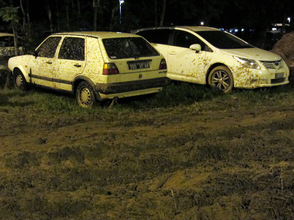 Paléo Festival 2011, Nyon: Ambiances boueuses et humides...