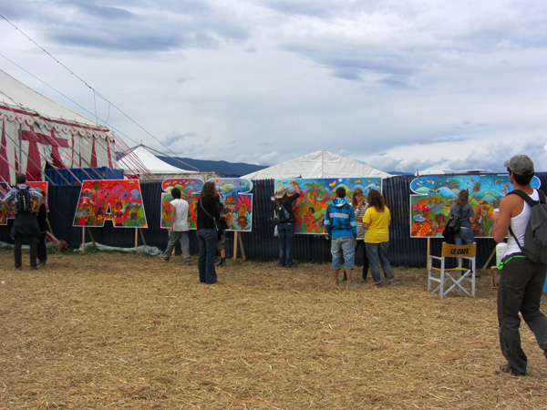 Paléo Festival 2011, Nyon: Ambiances créatives...