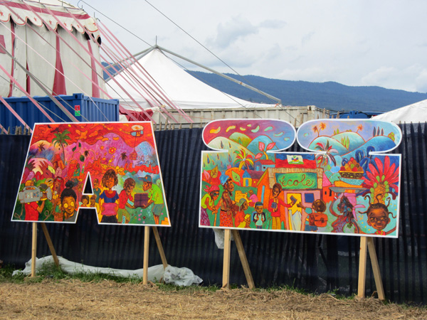 Paléo Festival 2011, Nyon: Ambiances créatives...