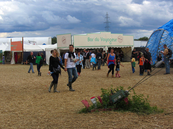 Paléo Festival 2011, Nyon: Ambiances boueuses et humides...
