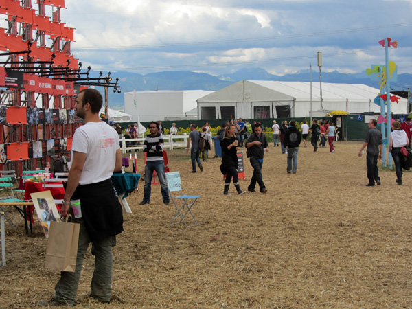 Paléo Festival 2011, Nyon: Ambiances boueuses et humides...