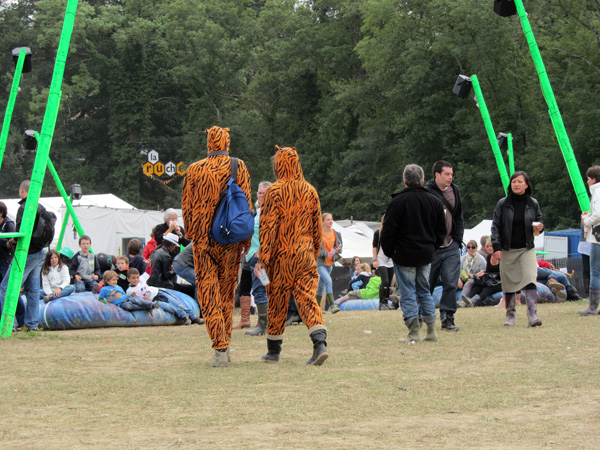 Paléo Festival 2011, Nyon: Ambiances étranges et insolites...
