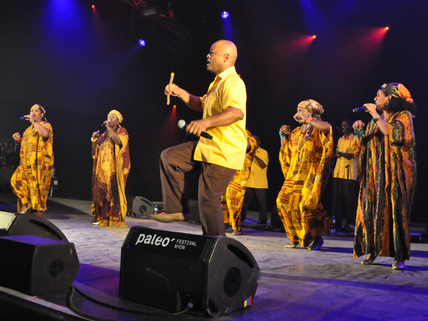 Paléo Festival 2011, Nyon: The Creole Choir of Cuba, July 22, Dôme.