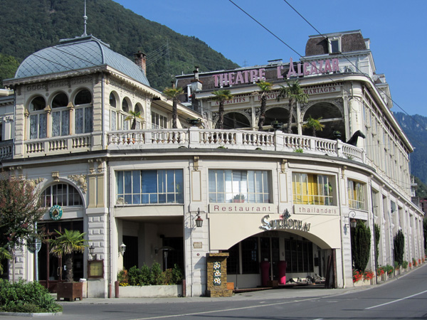 Balade en images à Territet-Montreux, 2 août 2011.
