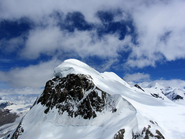 Région du Cervin (Matterhorn), paysages des Alpes entre Zermatt et Petit Cervin, 13 août 2011.