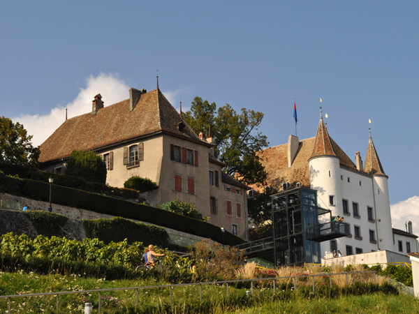 Aspects de Nyon, sur La Côte, septembre 2011.