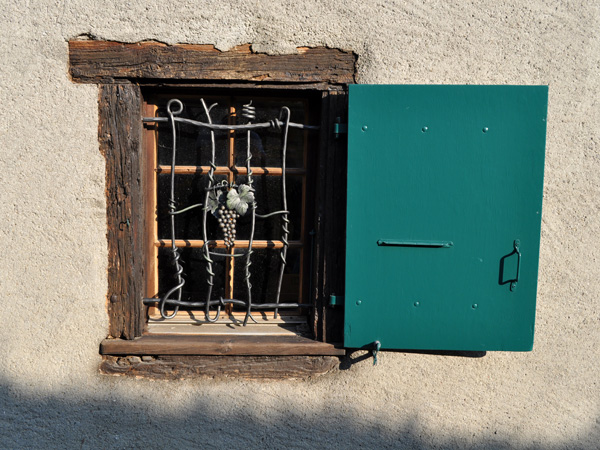 Chexbres en Lavaux, village vigneron surnommé le Balcon du Léman, automne 2011.