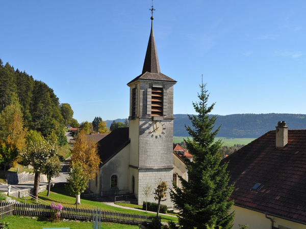 Les Ponts-de-Martel, dans la vallée de la Sagne et des Ponts, Jura neuchâtelois, automne 2011.