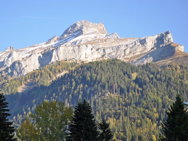 Les Diablerets, dans les Alpes Vaudoises, octobre 2011.