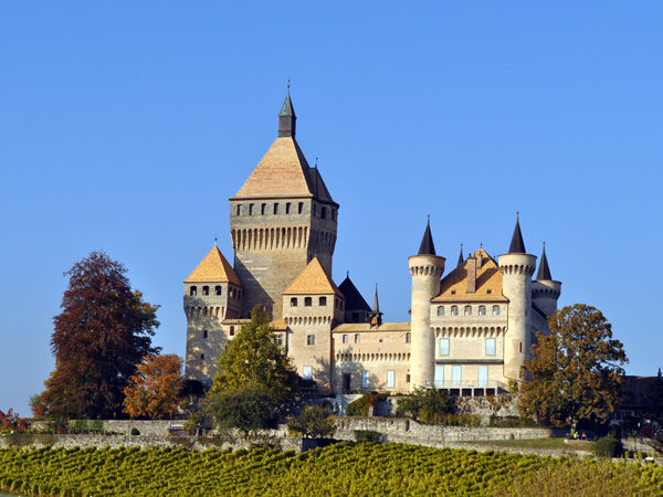 Du côté de Vufflens-le-Château, sur La Côte, octobre 2011.