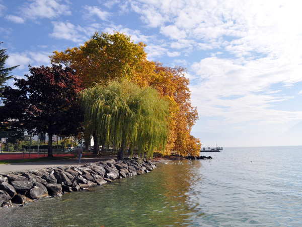 Le magnifique village de Lutry, en Lavaux, octobre 2011.