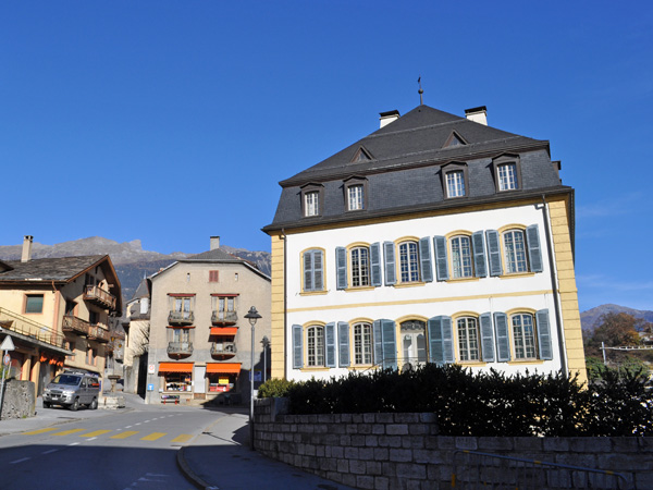 Sierre, capitale suisse du vin, novembre 2011.