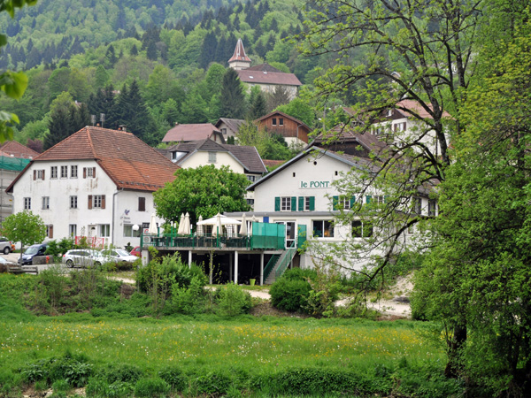 Goumois, in the Jura Mountains, on the border between Switzerland and France, May 2012.
