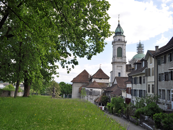 Balade en images au coeur de la cité baroque de Soleure (Solothurn), mai 2012.