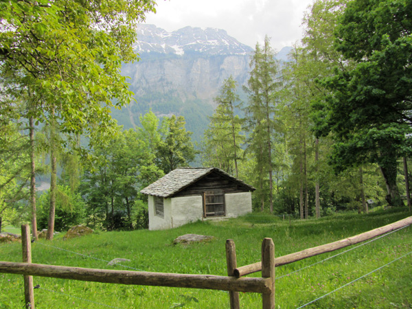 Reportage photo à Ballenberg, Musée suisse de l'habitat rural, près de Brienz (Oberland bernois), mai 2012.