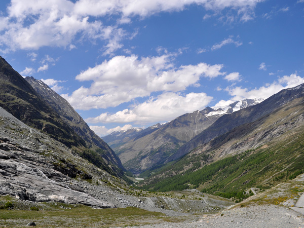 A la découverte du Saastal, Valais, juin 2012. Du côté de Mattmark.