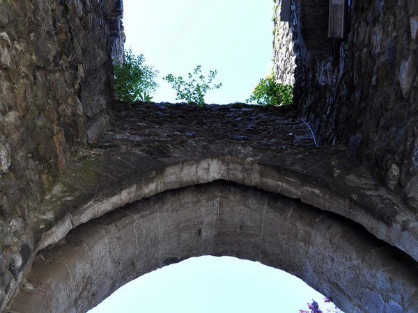 La cité médiévale d'Yvoire, en France, face à Nyon, juin 2012.
