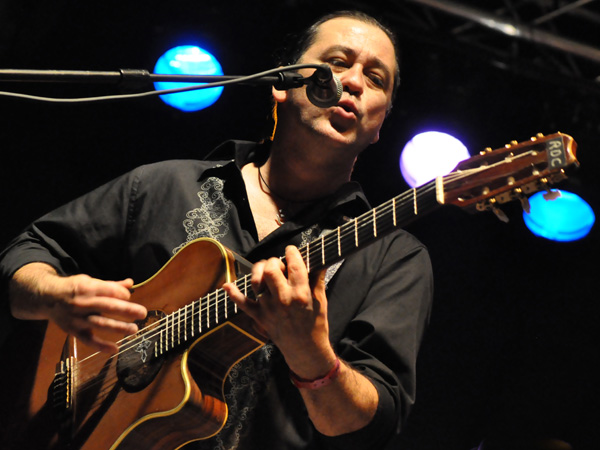 Montreux Jazz Festival 2012: Del Castillo, July 5, Music in the Park (Parc Vernex). Latin rock from the USA.