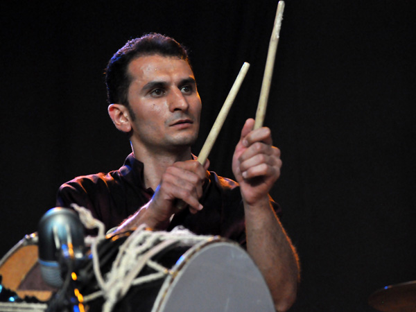 Montreux Jazz Festival 2012: Natiq Rhythm Band, July 9, Music in the Park. Naghara drums band from Azerbaijan.