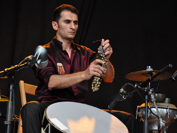 Montreux Jazz Festival 2012: Natiq Rhythm Band, July 9, Music in the Park. Naghara drums band from Azerbaijan.