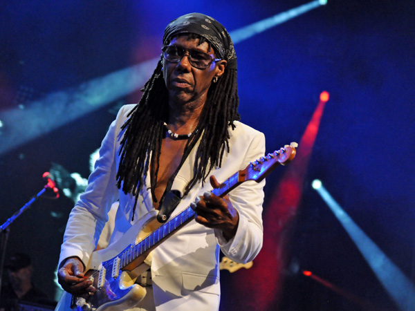 Montreux Jazz Festival 2012: Freak-Out Night, July 13, Auditorium Stravinski. Featuring Nile Rodgers & Chic, Mark Ronson, Alison Moyet, Elly Jackson, Johnny Marr, Butterscotch, and many more.