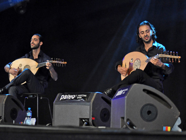 Paléo Festival 2012, Nyon: Trio Joubran, July 19, Dôme.