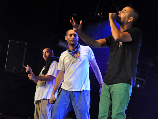 Paléo Festival 2012, Nyon: DAM (Da Arabian MC's), July 20, Dôme.