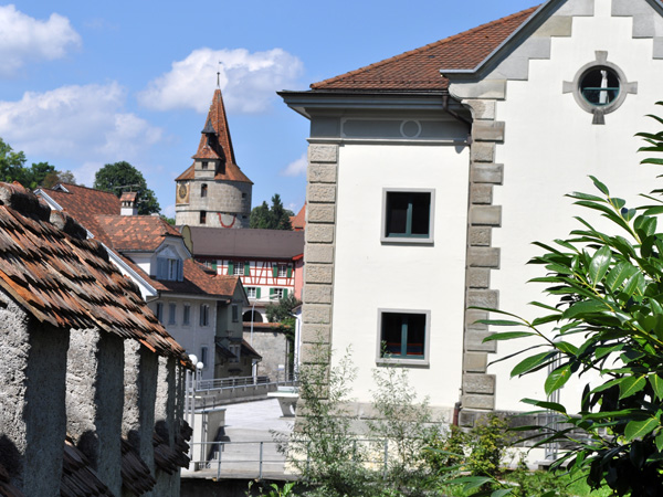 Town of Zug, July 2012. Ville de Zoug, juillet 2012.