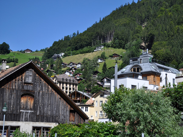 Engelberg, in Canton Obwalden, July 2012. Engelberg, dans le Canton d'Obwald, juillet 2012.