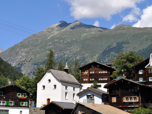 Fiesch, vallée de Conches (Gomstal, Valais), août 2012.