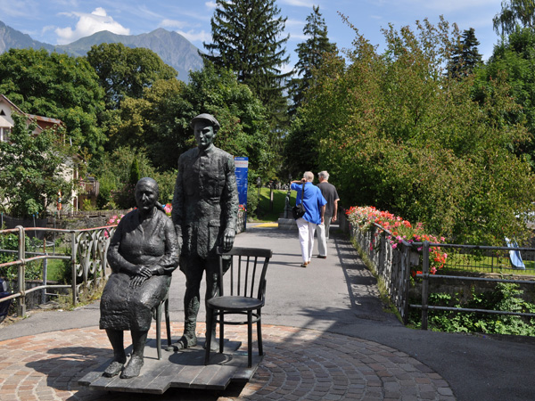 Bad Ragaz, at the Southern end of Canton of St. Gallen, August 2012.