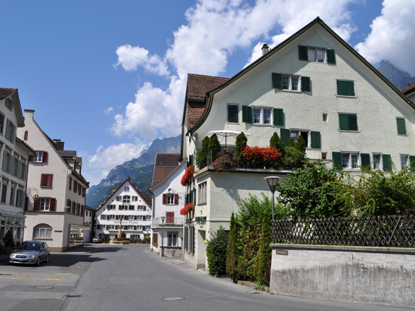 Walenstadt, Canton of St. Gallen, August 2012.