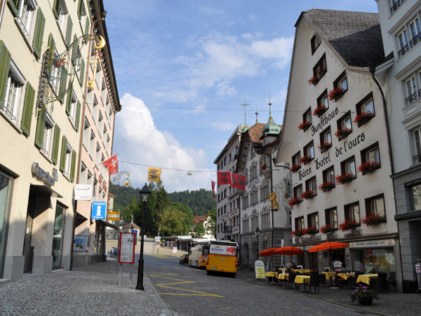 Einsiedeln, Central Switzerland, August 2012.
