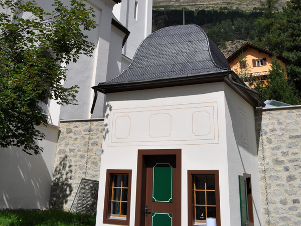 Pontresina, in Upper Engadin, Grischun (Graubünden), August 2012.
