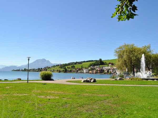 Küssnacht am Rigi, Vierwaldstättersee (Lake Lucerne), Central Switzerland, August 2012.
