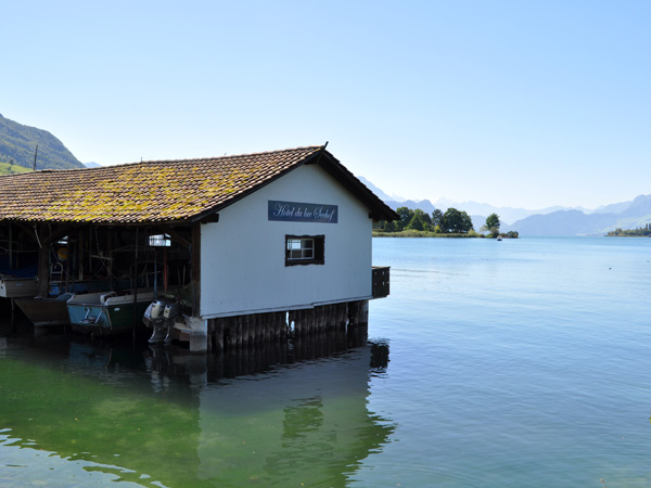 Küssnacht am Rigi, Vierwaldstättersee (Lake Lucerne), Central Switzerland, August 2012.