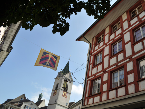 Wil, Canton of St. Gallen, Eastern Switzerland, September 2012.