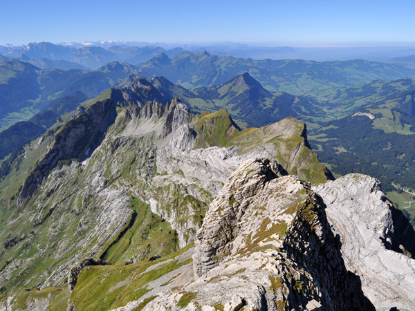 Säntis, Alpstein Massif, Eastern Switzerland, September 2012.