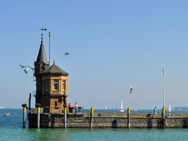 Konstanz, Lake Constance (Bodensee), Germany, September 2012.