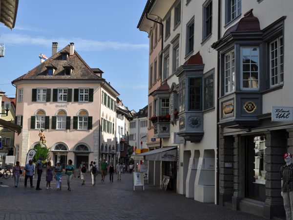 Schaffhausen, Northern Switzerland, September 2012.