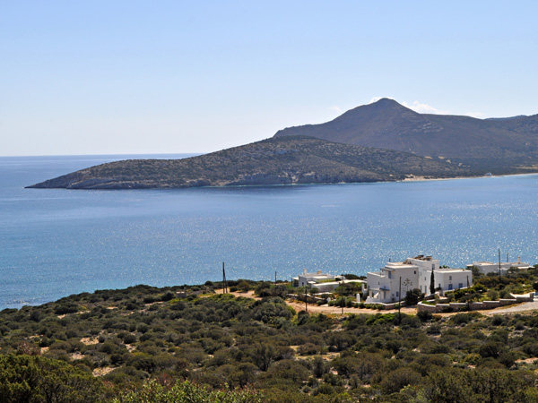 Paysage d'Antiparos, Cyclades, avril 2013.